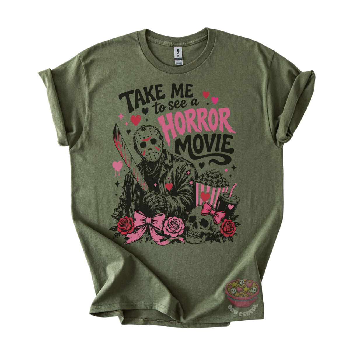 Take Me to a Horror Movie Tee
