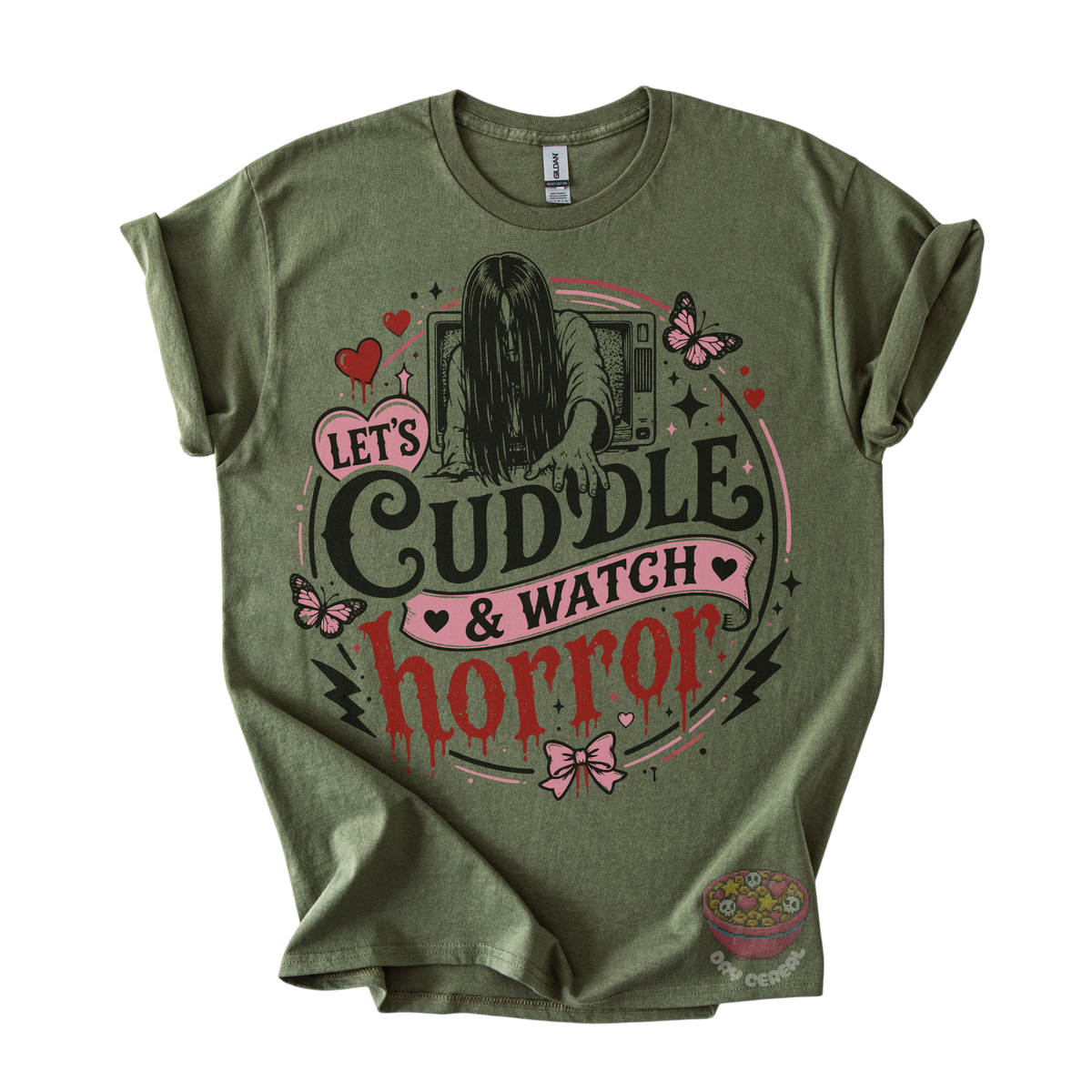 Cuddle & Watch Horror Tee