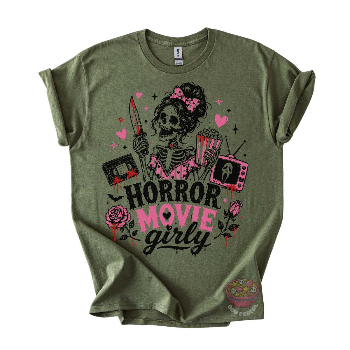 Horror Movie Girly Tee
