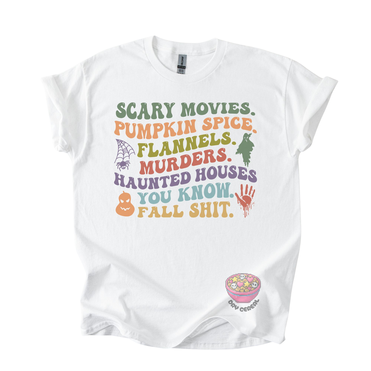 Scary Movies & Pumpkin Spice Tee