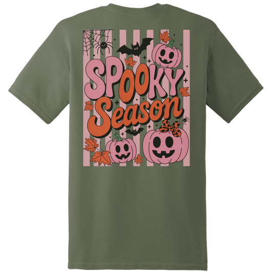 Spooky Season Pumpkin Tee - Back Print