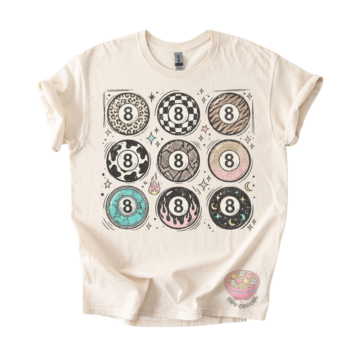 Retro 8 Ball Graphic Tee