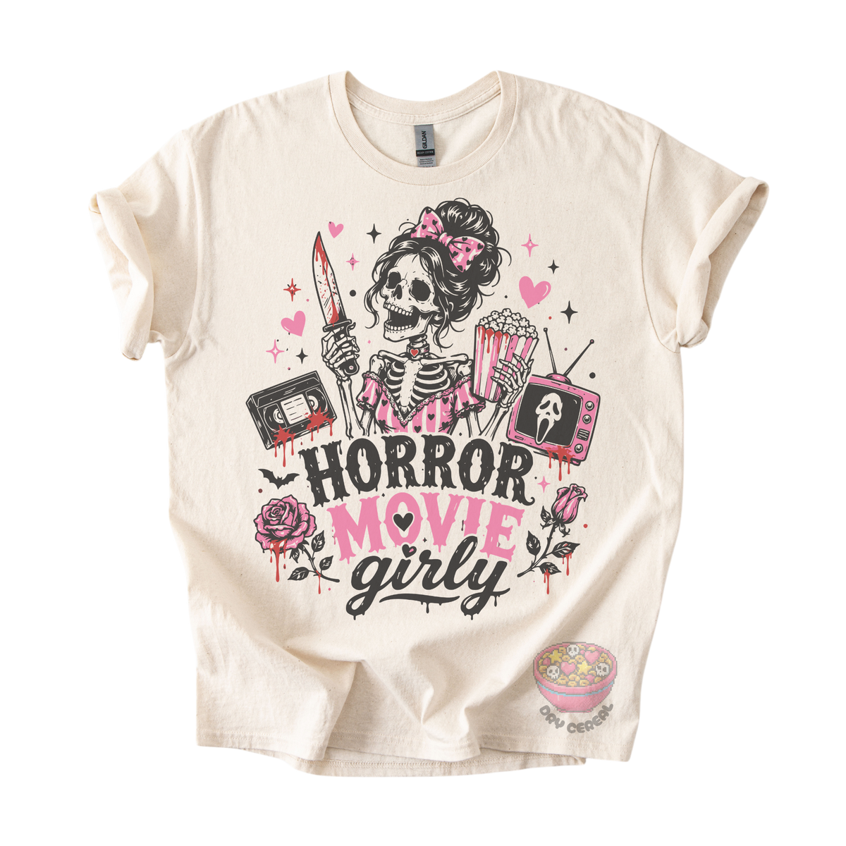 Horror Movie Girly Tee