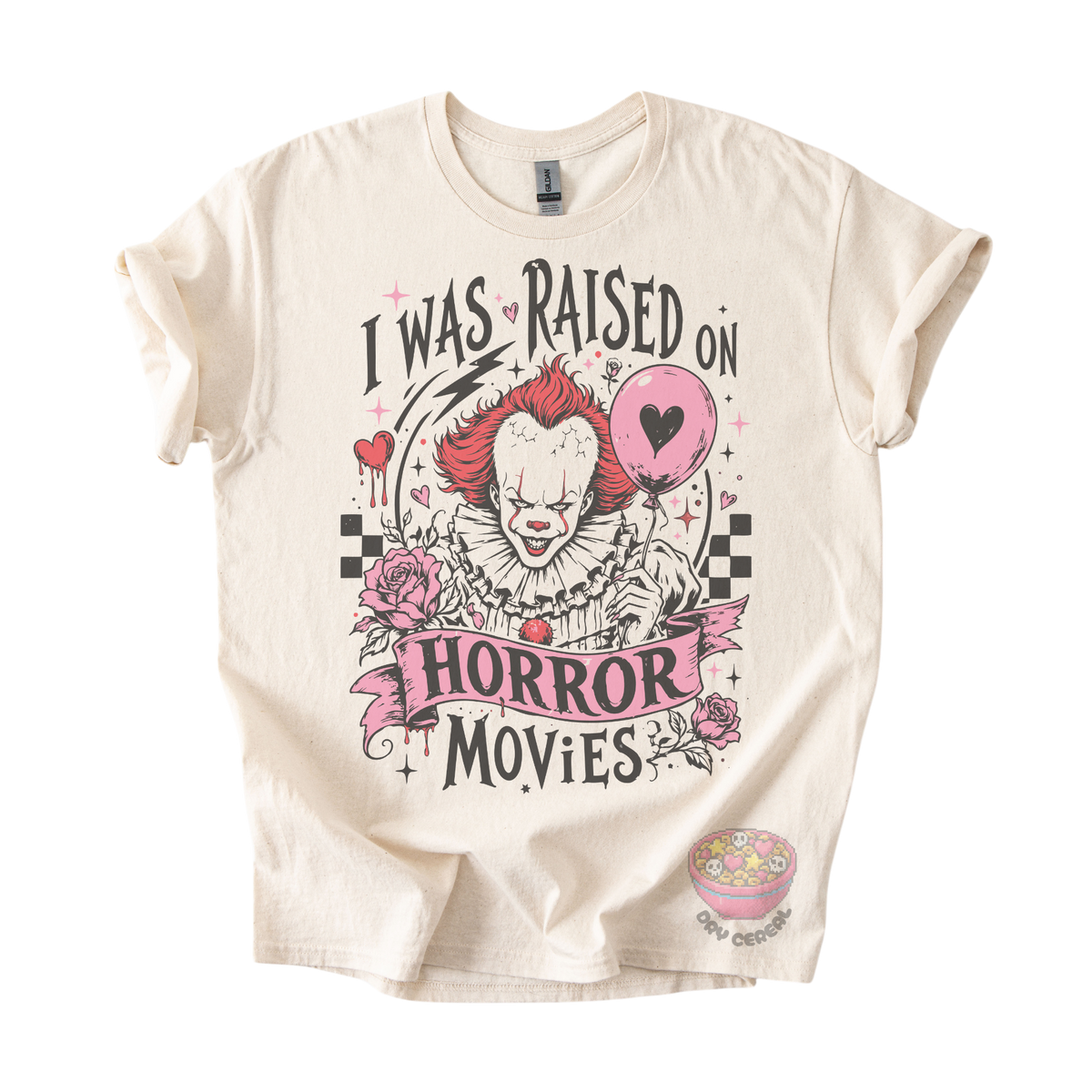 Raised on Horror Movies Tee