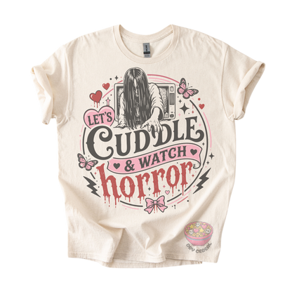 Cuddle & Watch Horror Tee