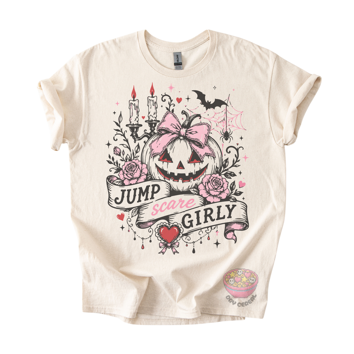 Jump Scare Girly Tee