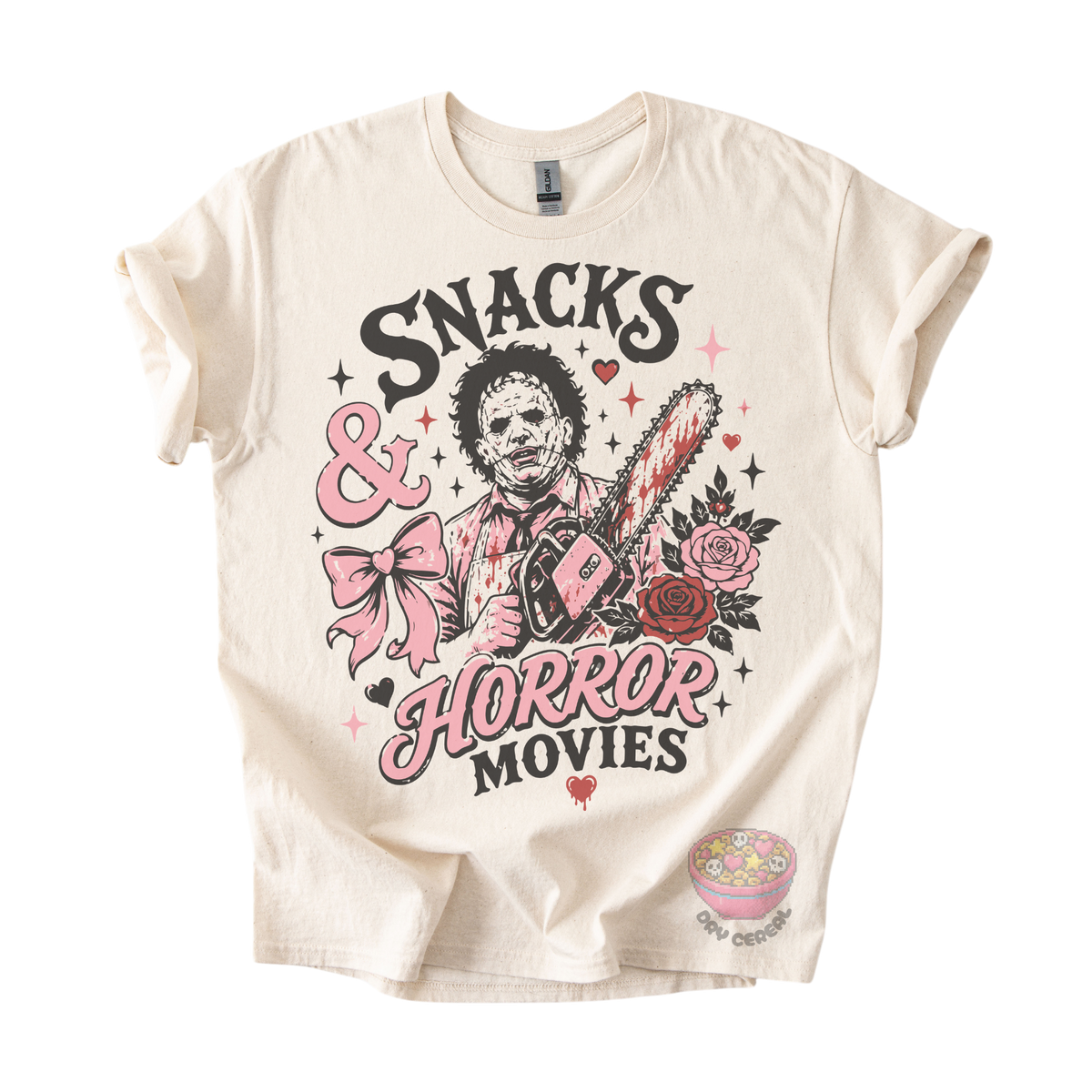 Snacks & Horror Movies Tee