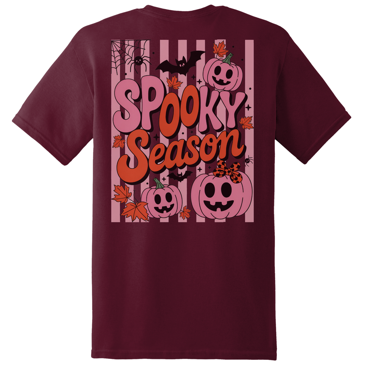 Spooky Season Pumpkin Tee - Back Print