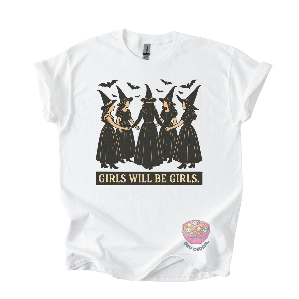 Girls Will Be Girls Witch Tee