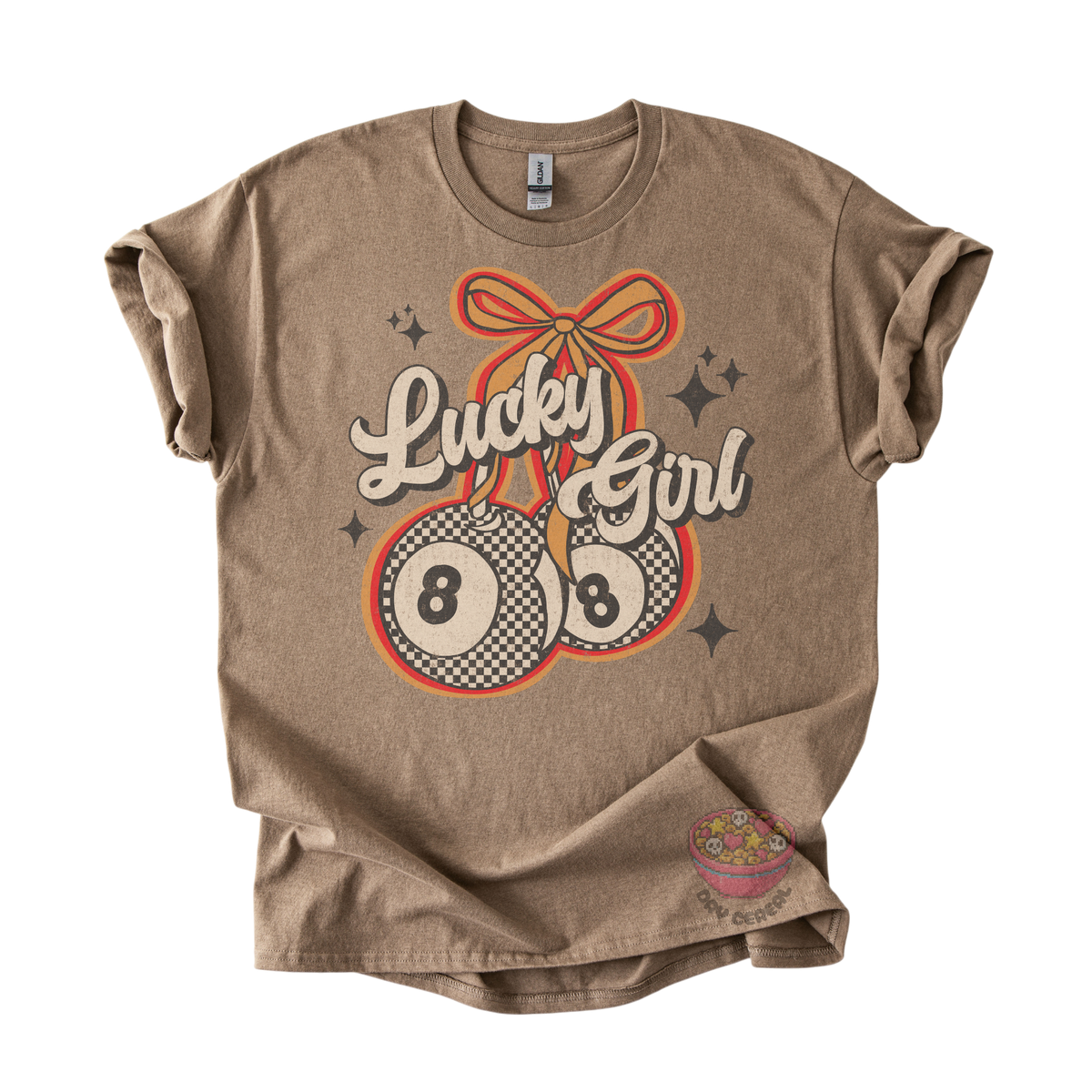 Lucky Girl Cherry Tee