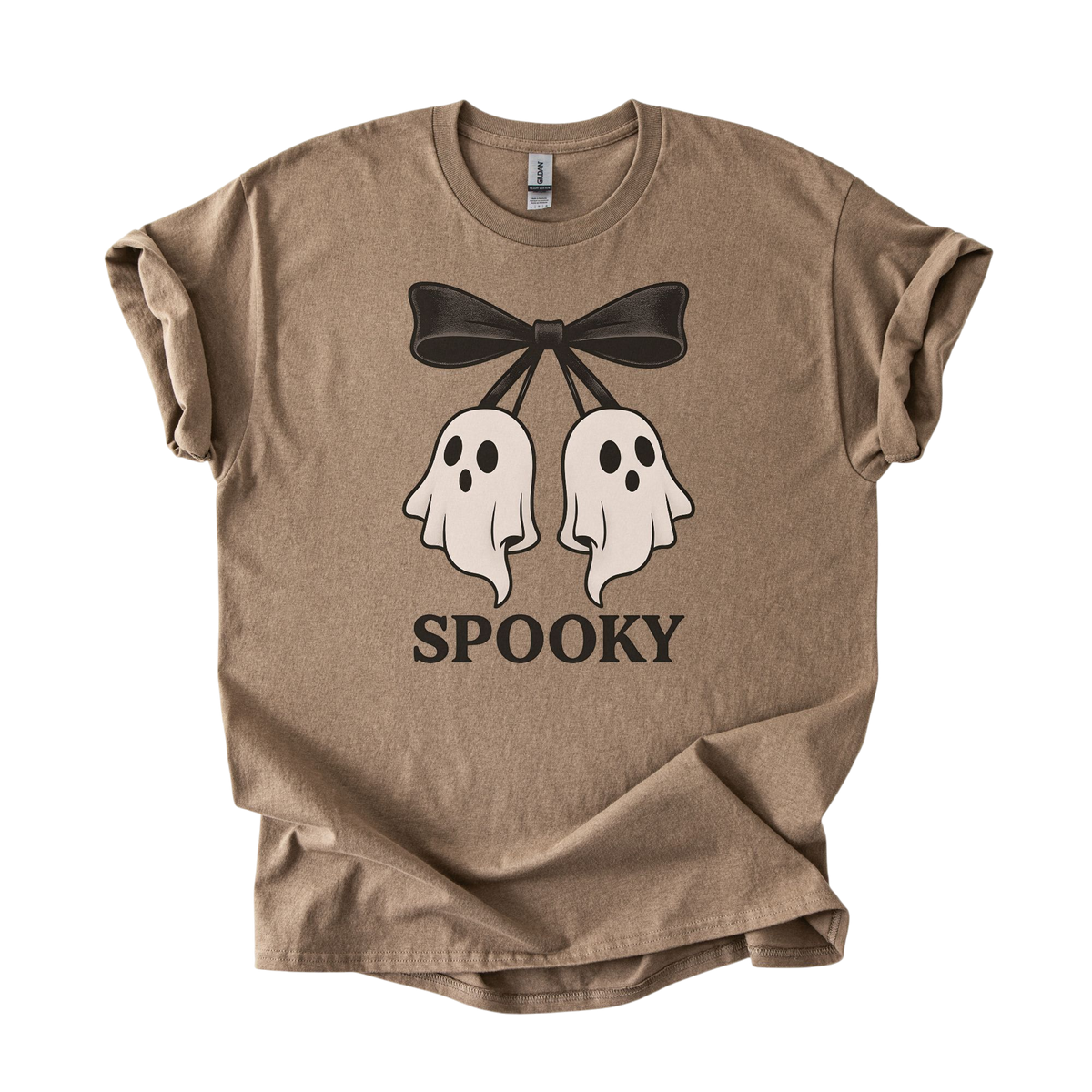 Spooky Ghost Bow Tee