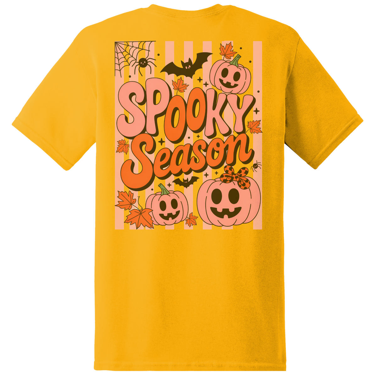Spooky Season Pumpkin Tee - Back Print